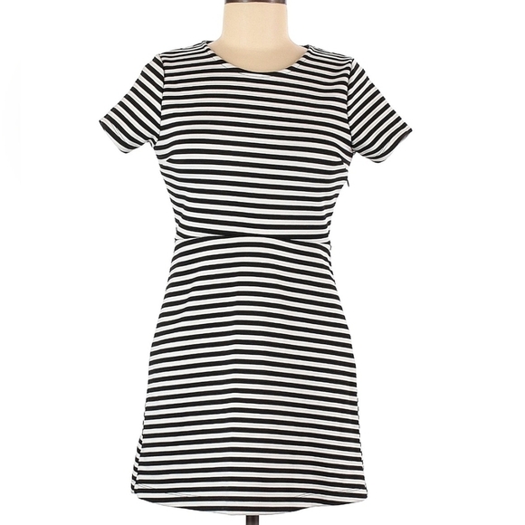 🆕 TopShop Petite Striped Dress size 6 - Picture 1 of 6